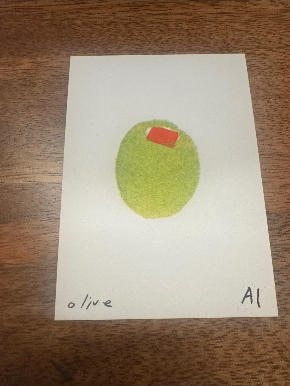 Inciardi - Olive - Mini Print